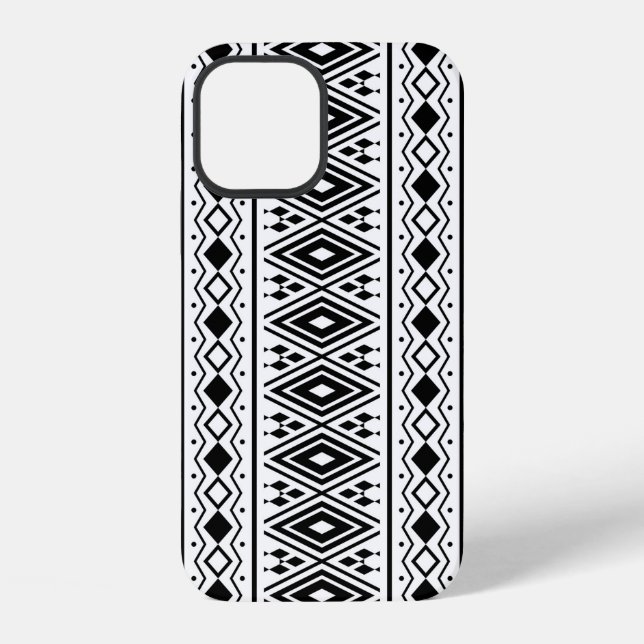 Seamless Ethnic pattern design vintageabstract, am iPhone Case (Back)