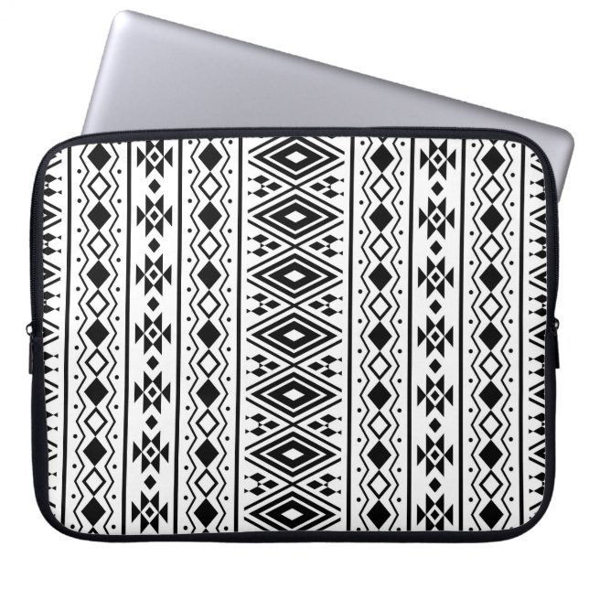 Seamless Ethnic pattern design vintageabstract, am Laptop Sleeve (Front)