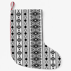 Seamless Ethnic pattern design vintageabstract, am Small Christmas Stocking