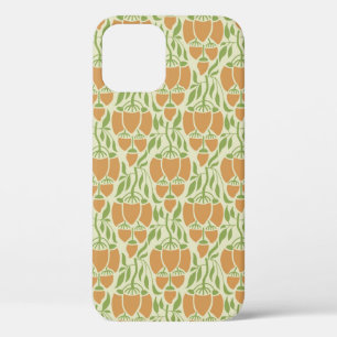 Seamless floral design in Art Nouveau iPhone 12 Case