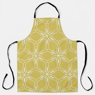 Seamless floral geometric patterns. Texture vintag Apron