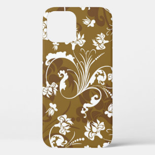 Seamless floral pattern. abstract,art,background,b iPhone 12 case