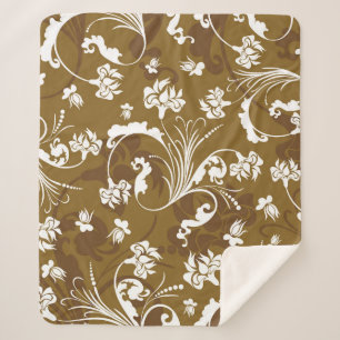 Seamless floral pattern. abstract,art,background,b sherpa blanket