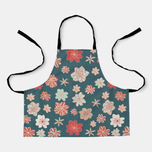 Seamless Floral Pattern  Apron