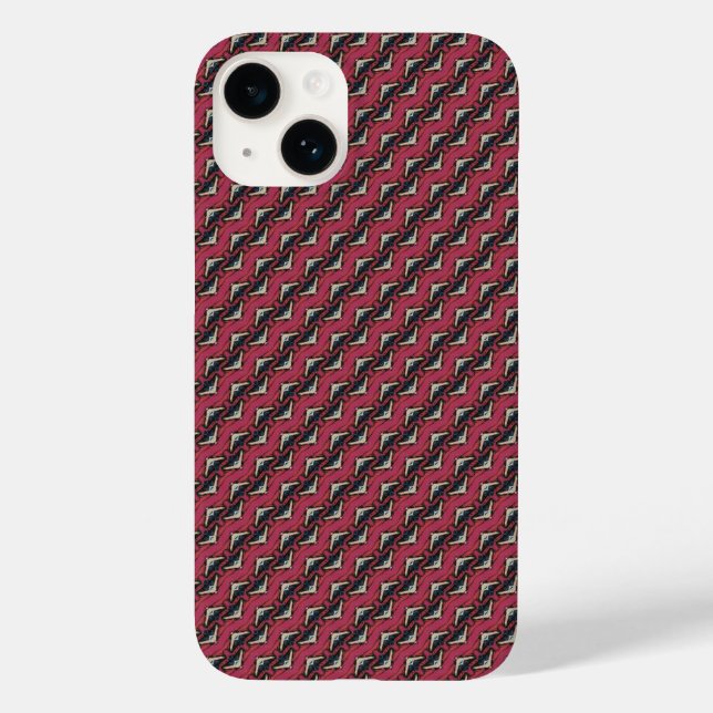 Seamless floral pattern Case-Mate iPhone case (Back)