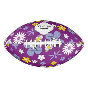 Seamless Floral Pattern Football