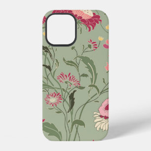 Seamless floral pattern in folk style with wildflo iPhone 12 case
