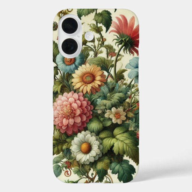 Seamless Garden Design Case-Mate iPhone Case (Back)
