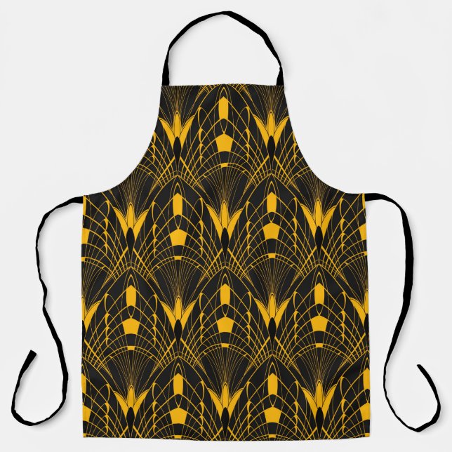 Seamless geometric ornament. Abstract hand drawn i Apron (Front)