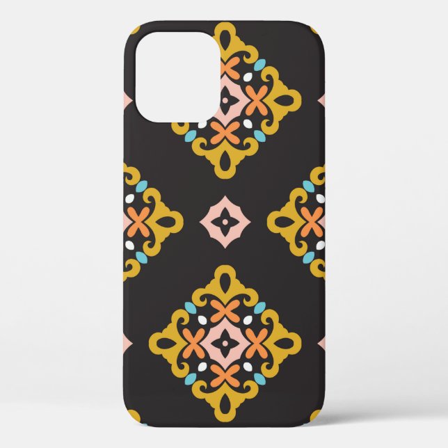 Seamless Geometric Pattern. Abstract texture desig Case-Mate iPhone Case (Back)