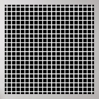 Seamless geometric pattern. Black square on white