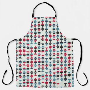 Seamless geometric pattern design illustrationabst apron