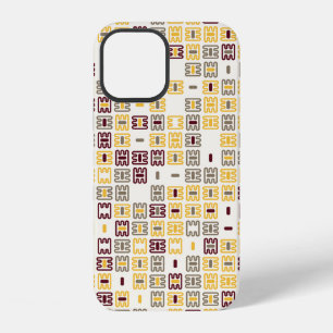 Seamless geometric pattern design illustrationabst iPhone 12 case