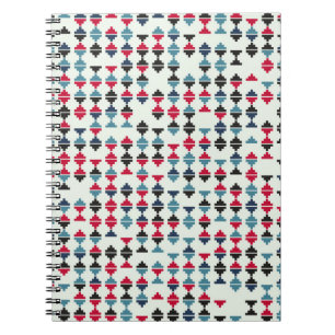 Seamless geometric pattern design illustrationabst notebook