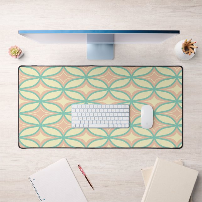  Seamless geometric pattern in diamond shapes  Desk Mat (Office 1)