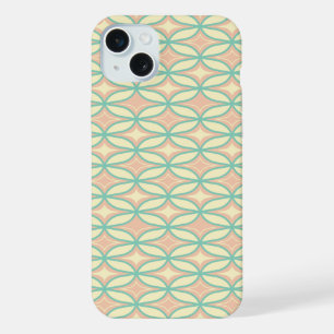 Seamless geometric pattern in diamond shapes iPhone 15 Plus Case