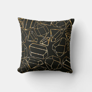 Seamless geometric pattern in retro 80s style. Pop Cushion