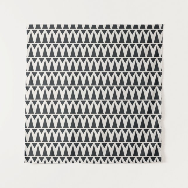 seamless geometric pattern tapestry (Front)