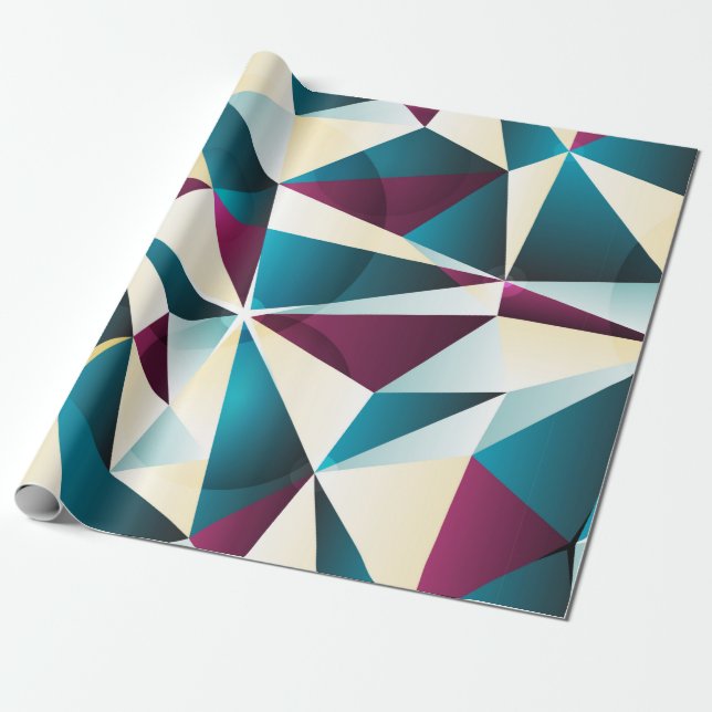 Seamless geometric pattern. Vintage illustration i Wrapping Paper (Unrolled)