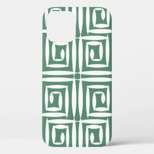 Seamless geometric pattern with polygons iPhone 12 case