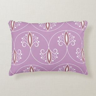 Seamless geometric pattern with swirls. art. decorative cushion