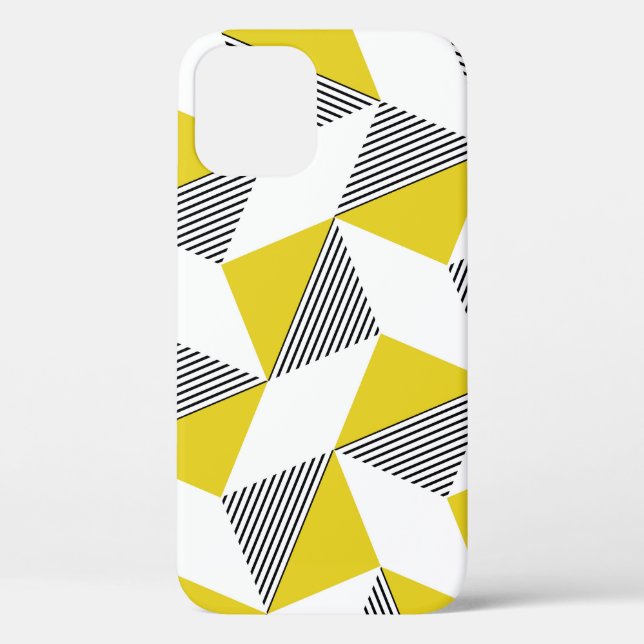 Seamless geometric pattern with triangles,rhombus  Case-Mate iPhone case (Back)