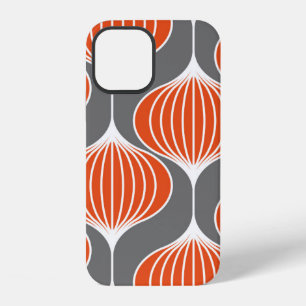 Seamless geometric pattern with wavy lines. art. iPhone 12 case