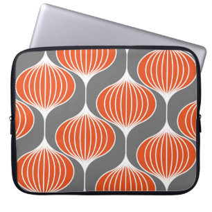Seamless geometric pattern with wavy lines. art. laptop sleeve