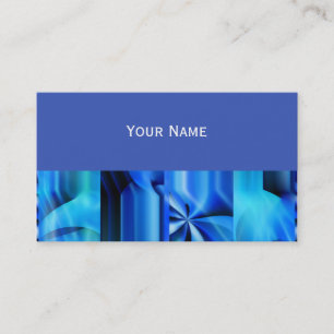 Seamless Graphic Design - blue black I Business Card