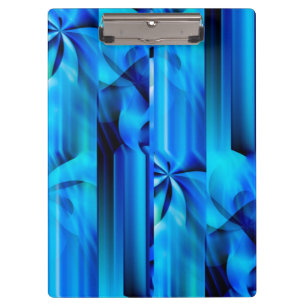 Seamless Graphic Design - blue black I Clipboard