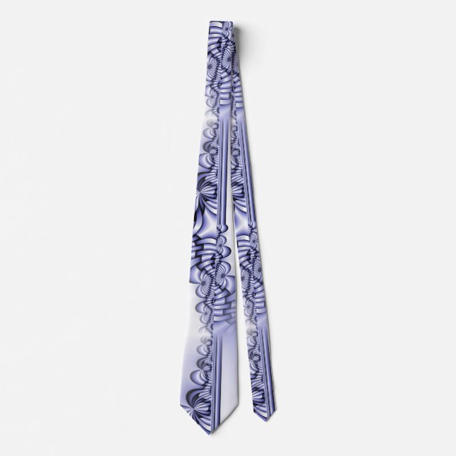Seamless Graphic Design - blue white I Tie (Front)
