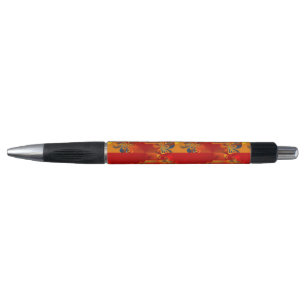 Seamless Graphic Design - red orange I