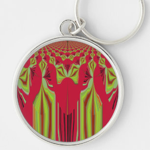 Seamless Hakuna Matata design Key Ring
