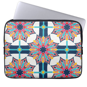 Seamless Islamic Art Colourful   Laptop Sleeve