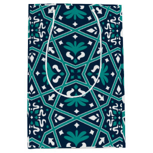 Seamless Islamic Colourful Ceramic Medium Gift Bag
