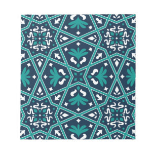 Seamless Islamic Colourful Ceramic Notepad