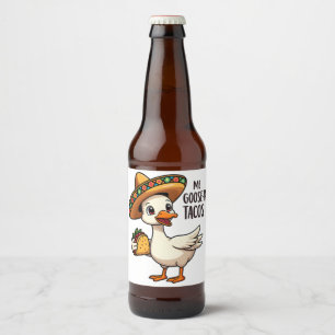 Seamless Jesus Pattern Religion Gift Christianity  Beer Bottle Label