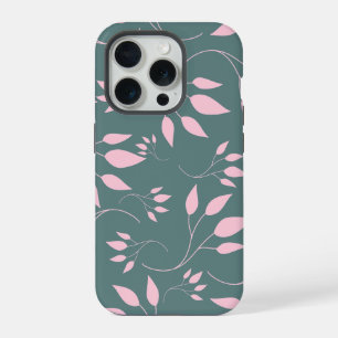 Seamless leaves pattern iPhone 15 pro case
