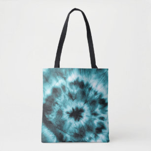 Seamless leopard texture, animal skin tote bag