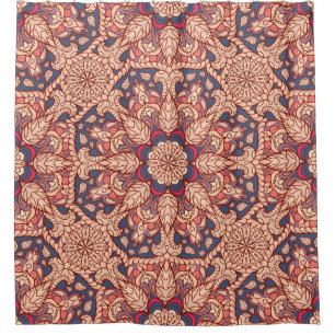 Seamless mandala pattern. Vintage decorative eleme Shower Curtain