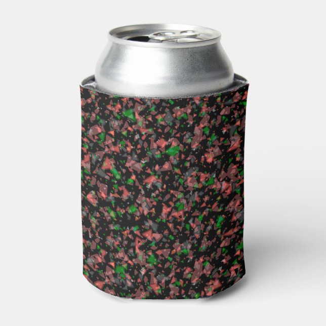 Seamless marble granite abstract modern pattern pr can cooler (Can Front)