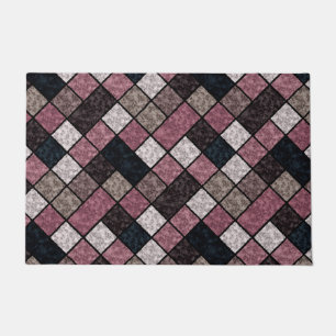 Seamless marble granite stone tile pattern  doormat