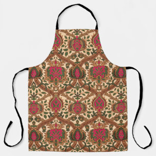 seamless mughal motif bunch  pattern background    apron