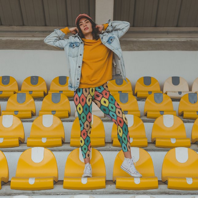 Seamless Ogee  Capri Leggings (Creator Uploaded)