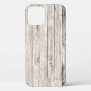 Seamless Old Wood: Textured Wall Background iPhone 12 Case