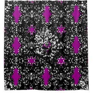 Seamless oriental classic white pattern. Vintage a Shower Curtain