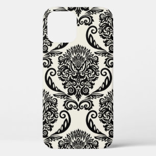 Seamless ornament with decorative elements. Freeha iPhone 12 Case