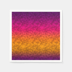 Seamless ornamental marble gradient pink purple ye napkin