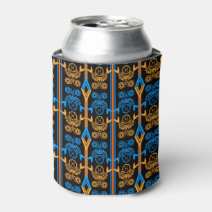 Seamless ornamental retro moroccan arabic vintage can cooler
