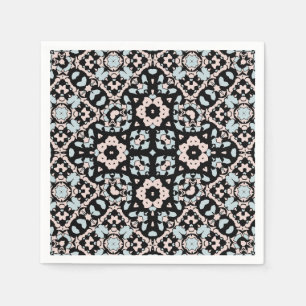 Seamless ornamental retro moroccan arabic vintage napkin